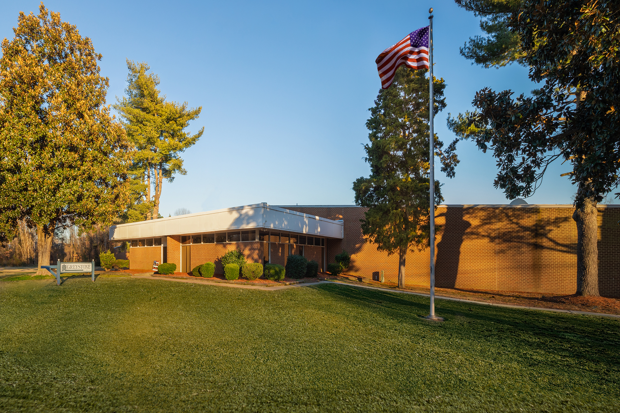 Greystone Defense Finishing building