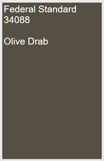 Olive Drab Olive Drab Federal Standard
